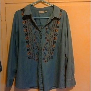Joan Rivers Denim shirt